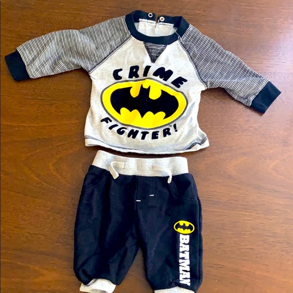 Other - 0-3 month bat man outfit